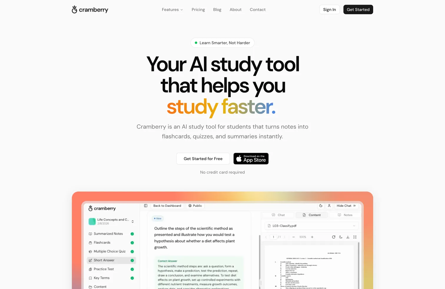 Cramberry screenshot